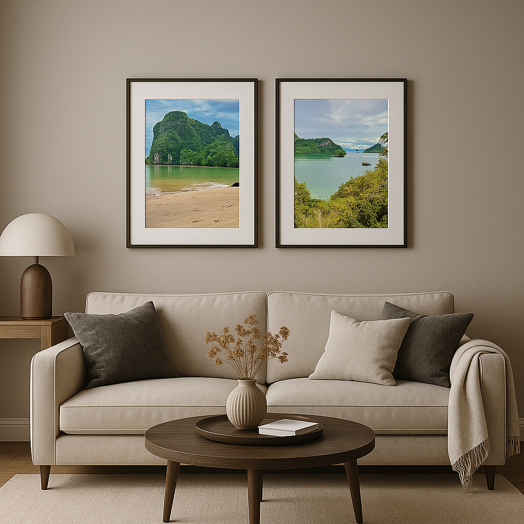 Emerald Bay | Koh Samui Thailand Tropical Seascape | Printable Wall Art