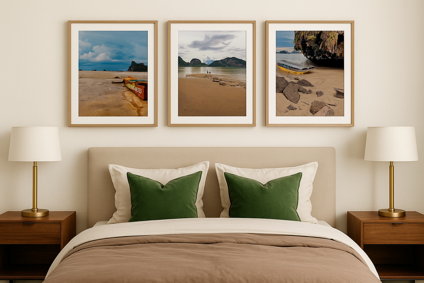 Low Tide Landing | Koh Samui Thailand Beach Landscape | Printable Wall Art