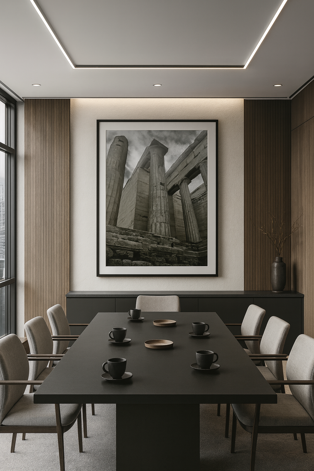 Ancient Pillars | Athens Greece Historic Columns | Printable Wall Art
