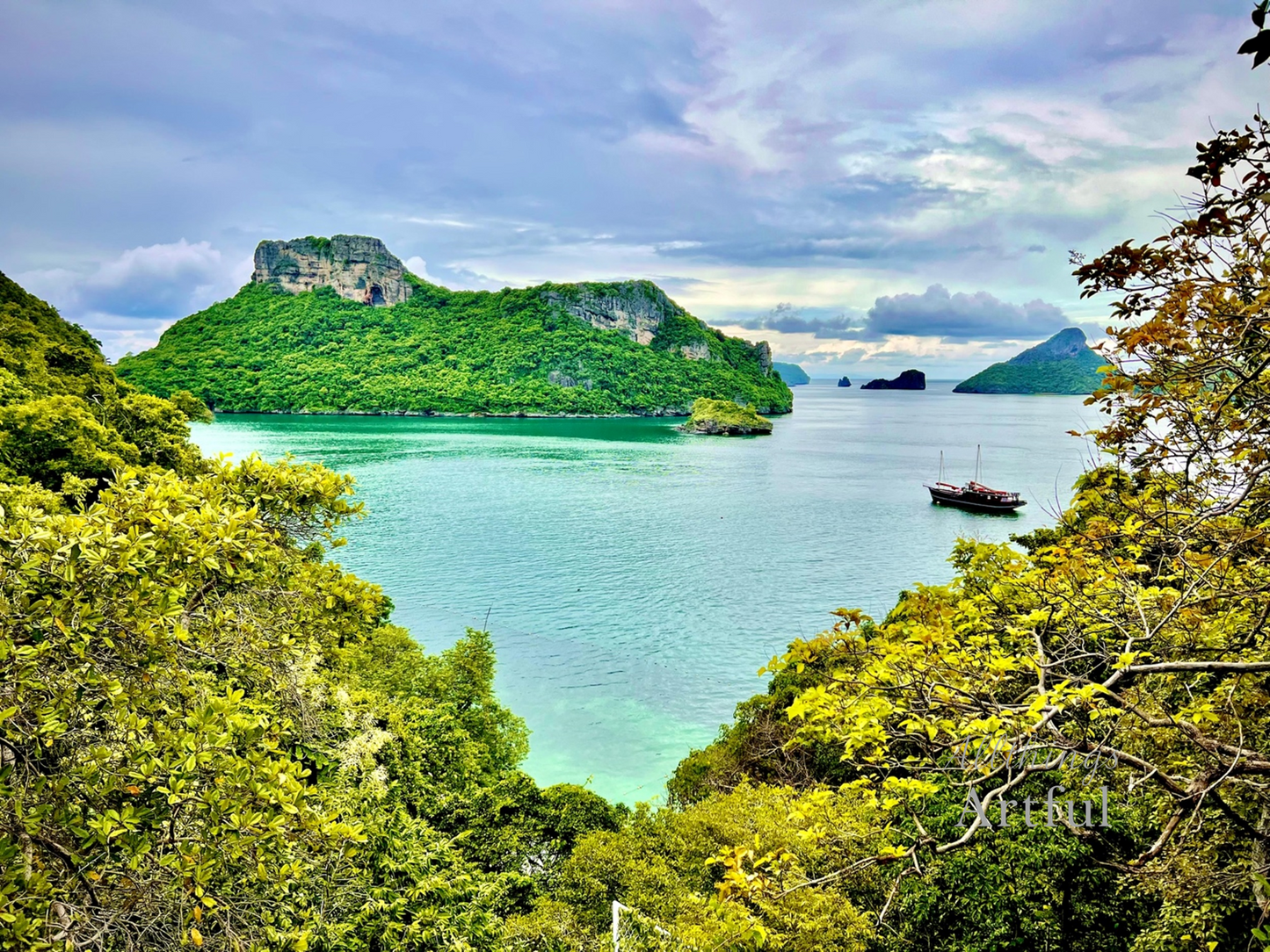 Emerald Bay | Koh Samui Thailand Tropical Seascape | Printable Wall Art
