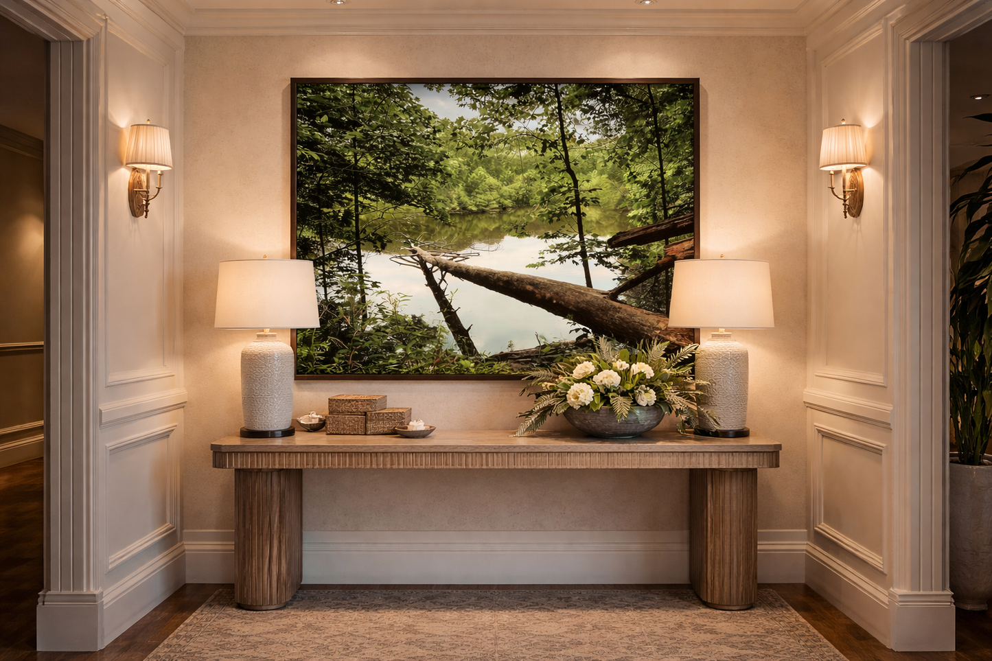 Forest Mirror | Stone Mountain Park Georgia Pond Reflections | Printable Wall Art