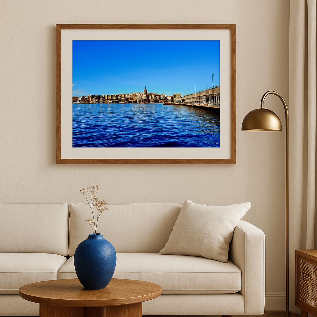 Galata's Gaze | Istanbul Turkey Bosphorus Waterfront | Printable Wall Art