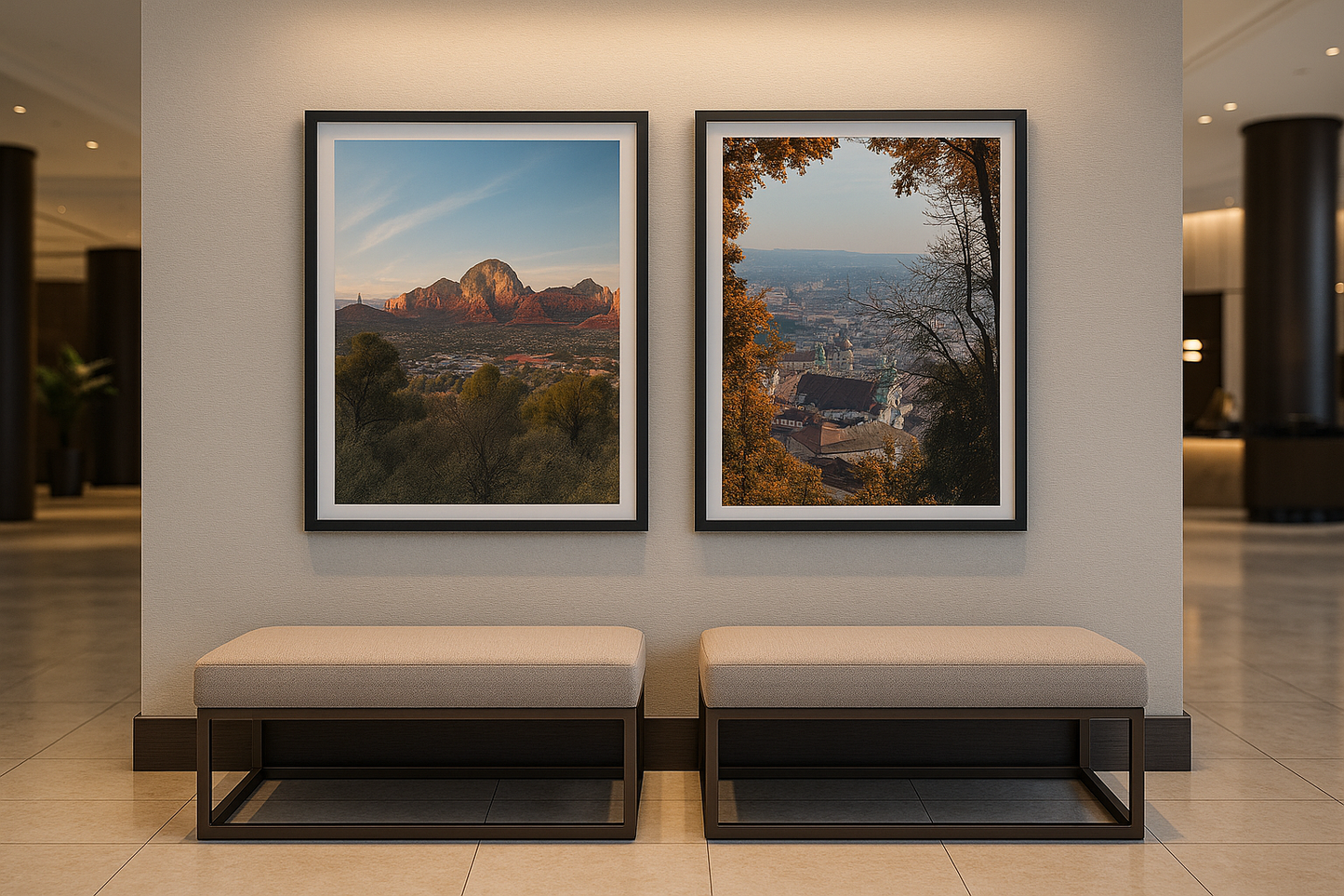 Autumn Over Graz | Innsbruck Austria Old Town Baroque Architecture | Printable Wall Art