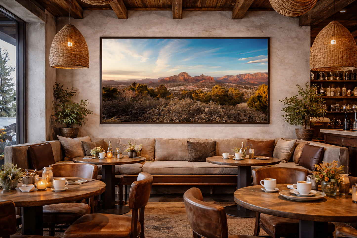 Sedona Glow | Arizona Red Rock Desert Landscape | Printable Wall Art