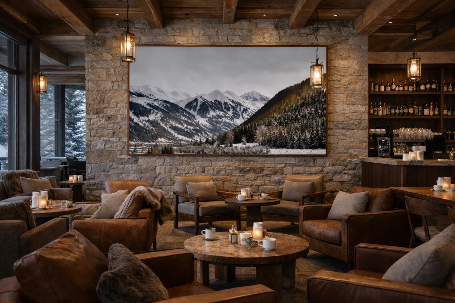 The Frozen Muse | Telluride Colorado San Juan Mountains Winter | Printable Wall Art