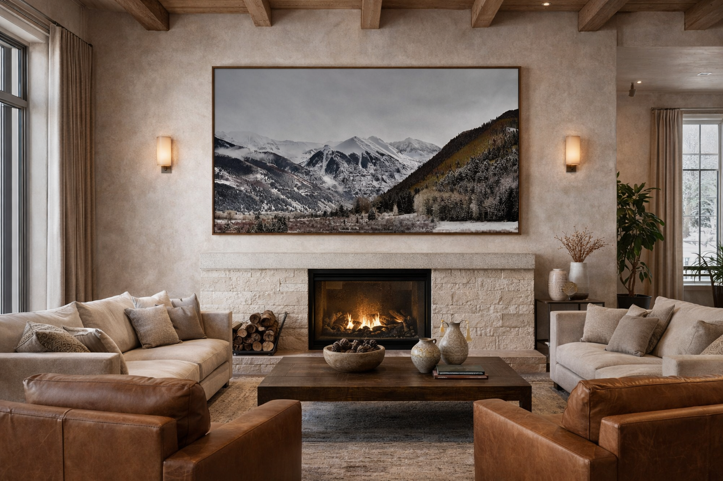 The Frozen Muse | Telluride Colorado San Juan Mountains Winter | Printable Wall Art