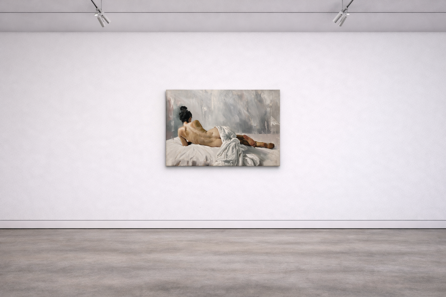 The Rented Room | 22" x 28" Original oil on canvas