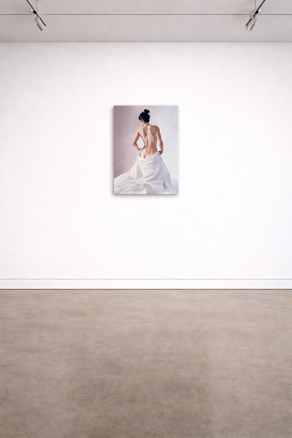 Variations in Grey | 24" × 18" Original oil on canvas