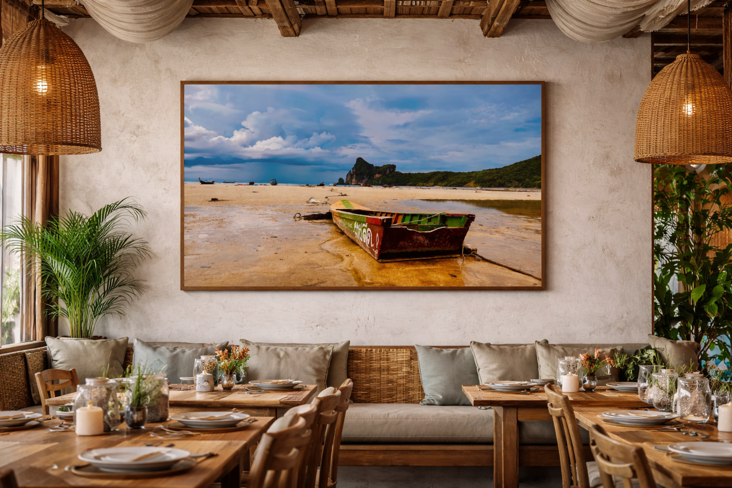 Waiting for the Tide | Ko Phi Phi Don Thailand Dramatic Seascape | Printable Wall Art